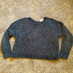 NWOT Pink Rose Teal Sweater Size M